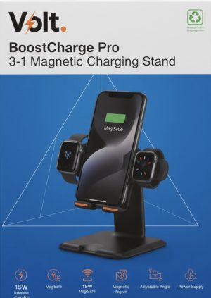 img_1459 BoostCharge Pro 3-in-1 Magnetic Charging Stand – Smart, Fast & Stylish From Volt.