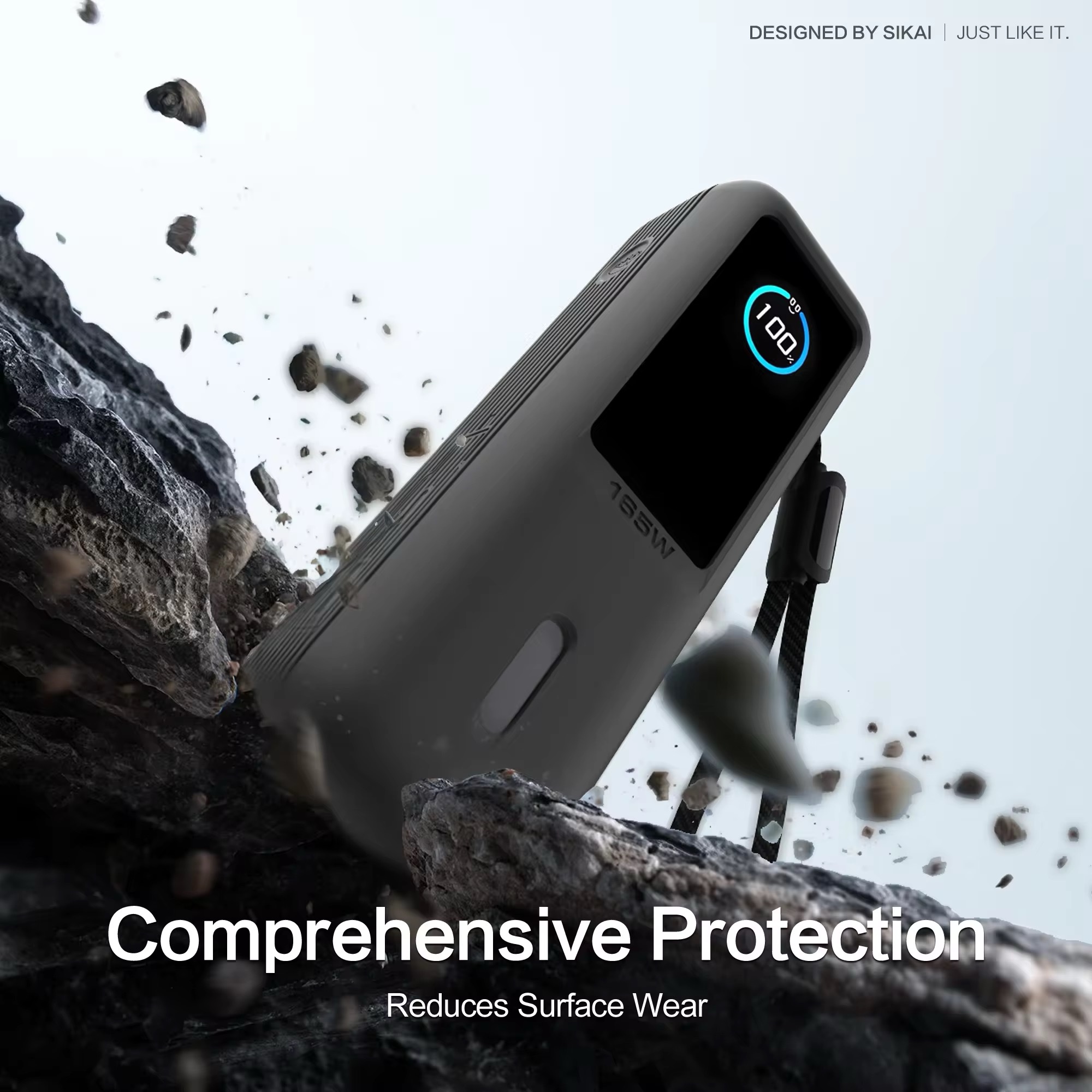 Premium 165W Smart Power Bank – Ultra-High Output, Portable & Intelligent - Image 5