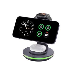 Volt.’s 3-in-1 Magnetic Wireless Charging Station – Fast, Convenient & Clutter-Free