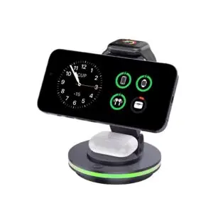 Volt.’s 3-in-1 Magnetic Wireless Charging Station – Fast, Convenient & Clutter-Free